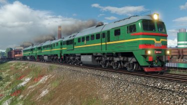 Мод "М62 пак локомотивов" для Transport Fever 2 4
