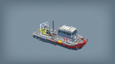 Мод "Research Ship and Submarine" для Scrap Mechanic