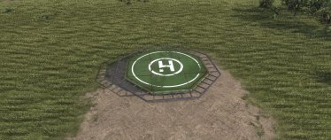Мод "Compact Heliport" для Workers & Resources: Soviet Republic 2