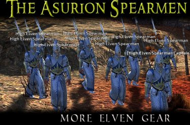 Мод "The Asurion Spearmen - Another Warhammer Armour Mod" для Kenshi