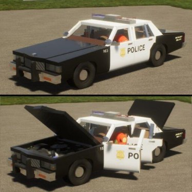 Мод "Chevrolet Caprice Police Car" для Brick Rigs