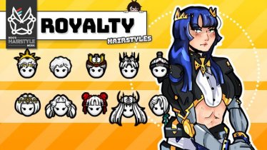 Мод «Roo's Royalty Hairstyles» для Rimworld (v1.0 - 1.1 - 1.2) 3