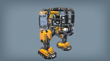 Мод "LAMW Mod.4 Mechanized Suit" для Scrap Mechanic