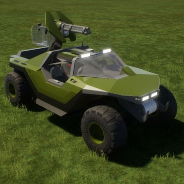 Мод "Warthog M12 Light Reconnaissance Vehicle Halo CE" для Brick Rigs