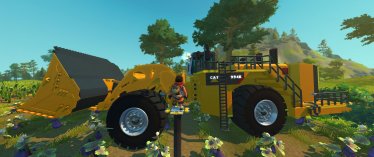 Мод "Caterpillar 994K - Huge Wheel Loader" для Scrap Mechanic 1