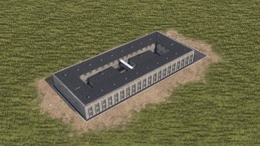 Мод "Big police station (+ small prison)" для Workers & Resources: Soviet Republic 1