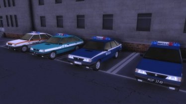 Мод "FSO Polonez Police Pack" для Workers & Resources: Soviet Republic 2